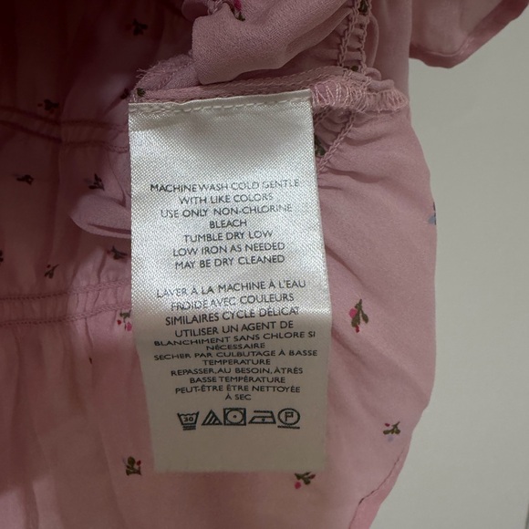 Free People Adore You Pink Blouse Women’s Size XS NWT - Picture 8 of 10